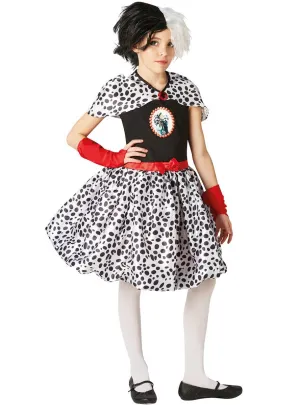 101 Dalmatians Cruella De Vil Girls Book Week Costume