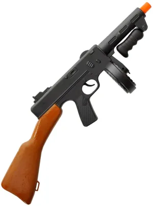 1920s Gangster Toy Tommy Gun Costume Weapon