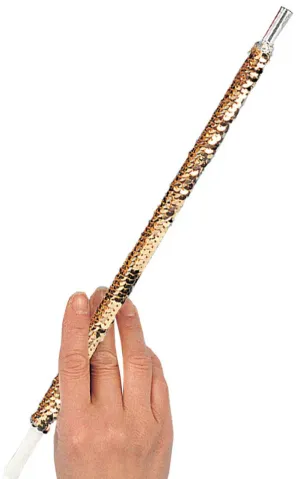 1920s Gold Sequinned Cigarette Holder