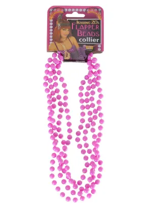 1920s Purple Flapper Beads Costume Accessory Jewellery