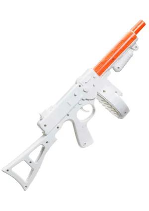 1920s White Toy Tommy Gun Great Gatsby Weapon