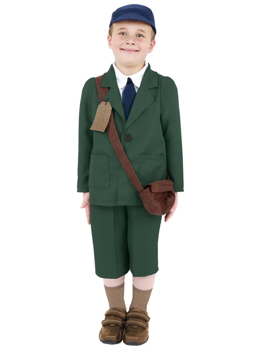 1940s Paperboy Boys Fancy Dress Costume