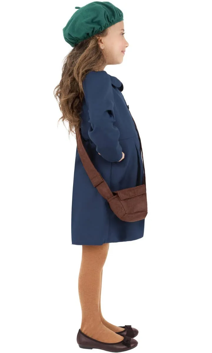 1940s World War 2 Evacuee Girls Costume