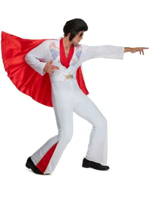 1950s Memphis King Mens Elvis Presley Costume