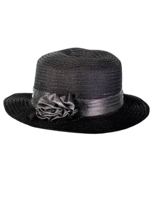 1950s Womens Black Race Day Costume Hat