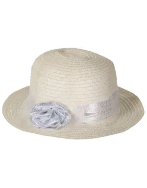 1950s Womens Cream Race Day Costume Hat