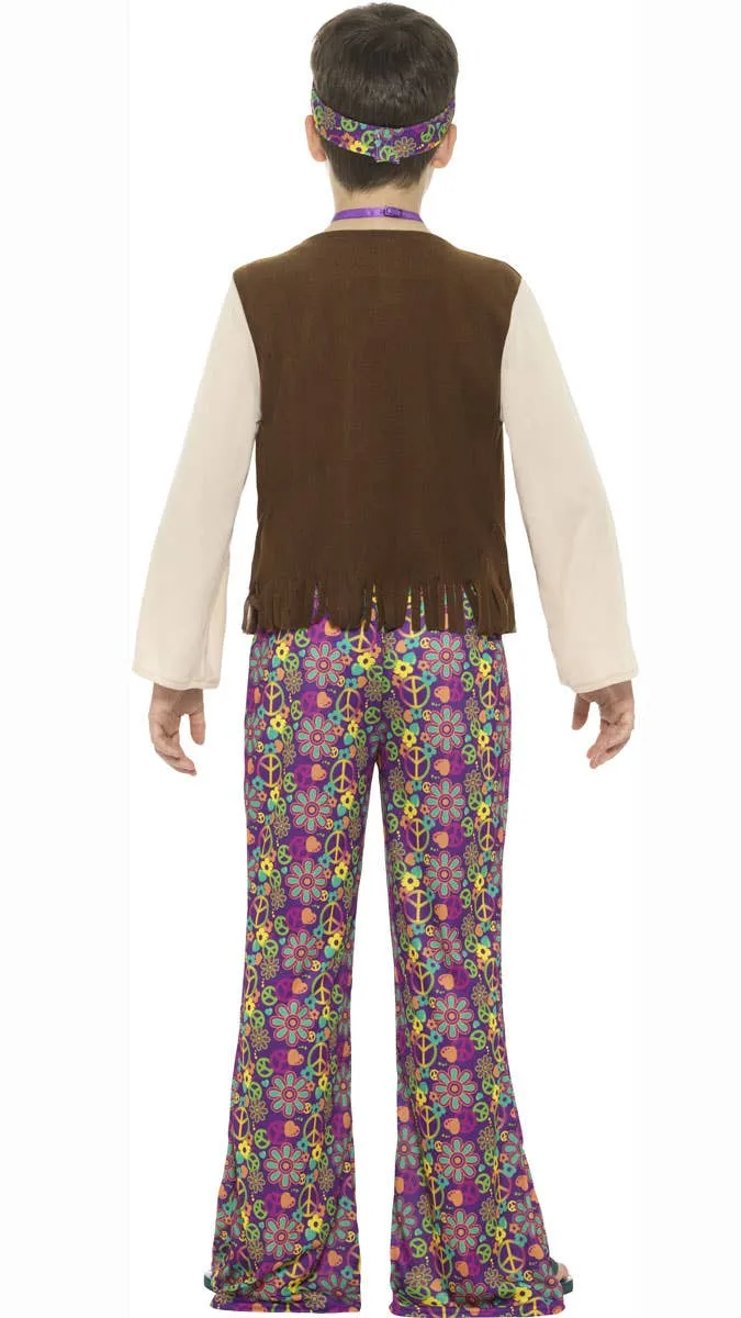 1960s Boys Retro Hippie Costume