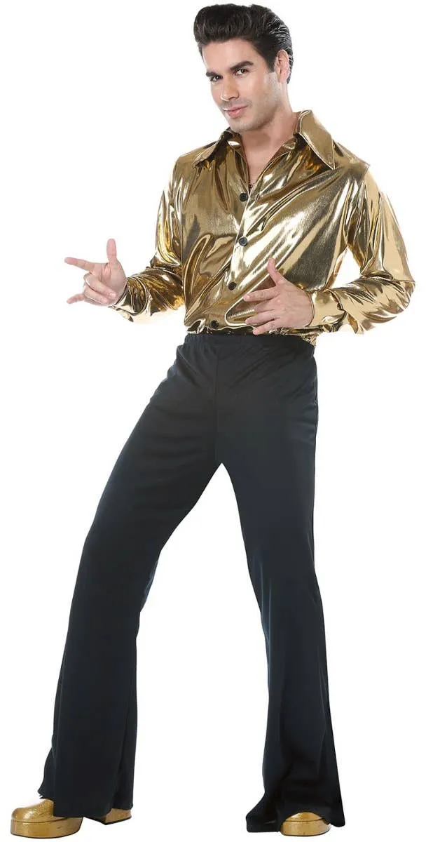 1970s Disco King Mens Fancy Dress Costume
