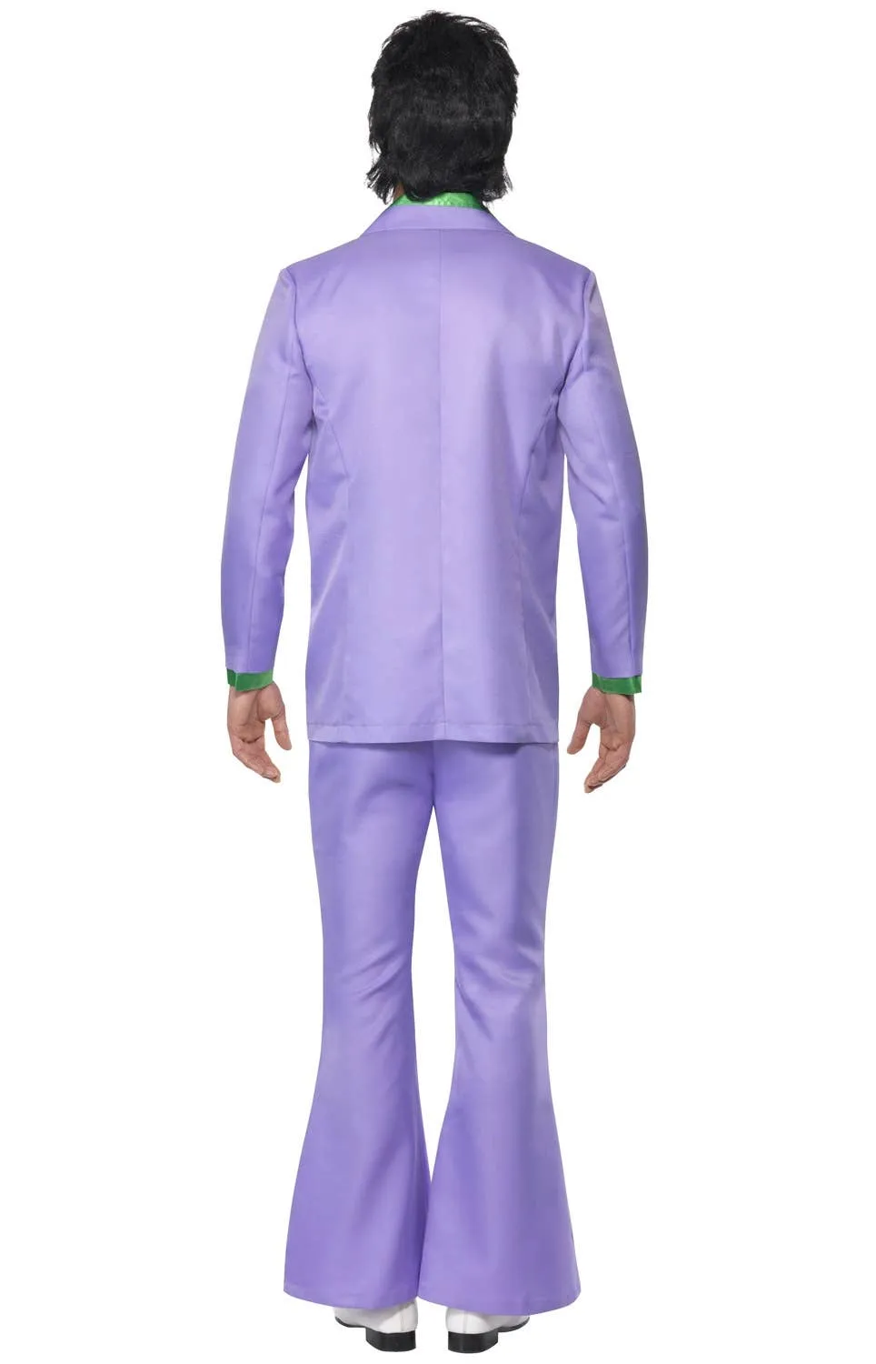 1970s Mens Purple Lavender Suit Fancy Dress Costume
