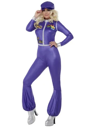 1970s Purple Dancing Queen Womens Costume