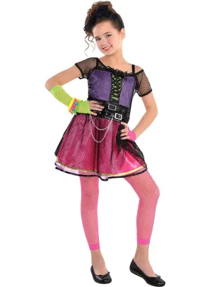 1980s Pop Star Girls Costume