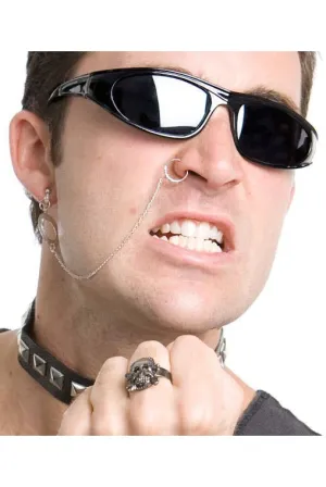 1980s Punk Novelty Jewellery Costume Set