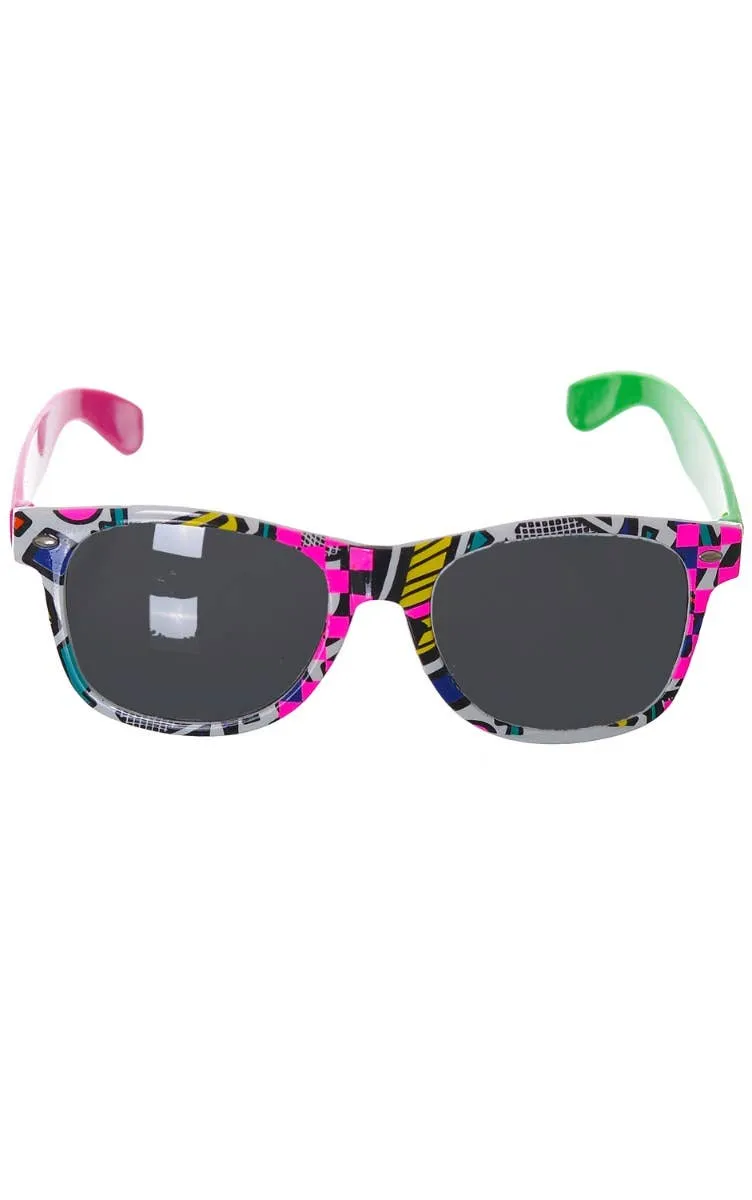 1980s Retro Party Adults Costume Glasses
