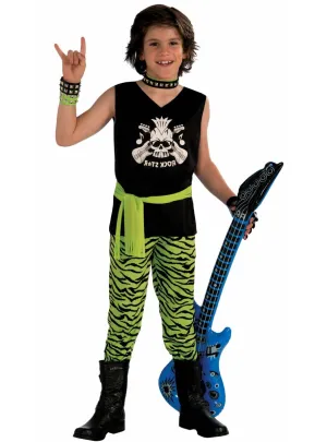 1980s Rock Star Boys Dress Up Costume