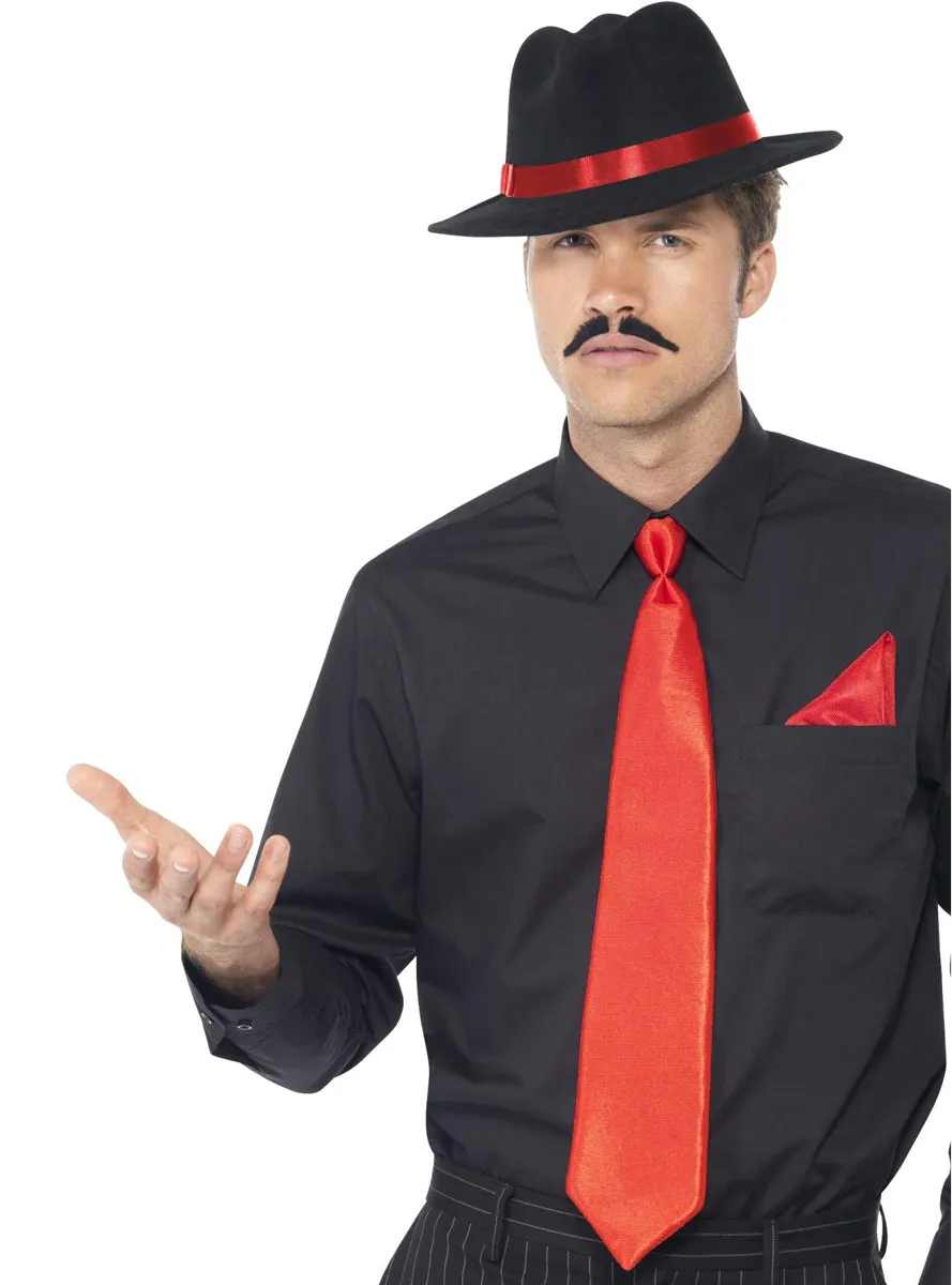 20s Gangster Red and Black Accessory Set