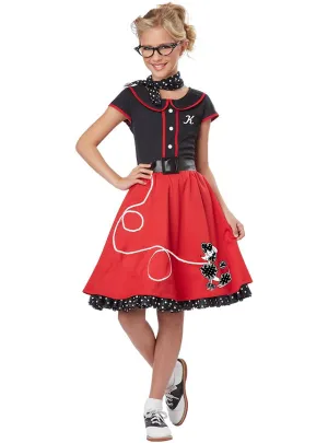 50s Sweetheart Girls Dress Up Costume