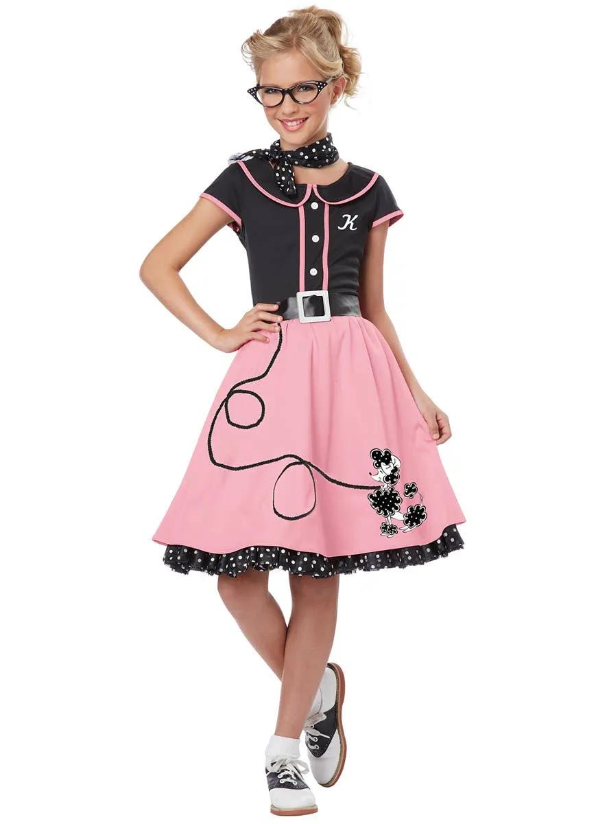 50s Sweetheart Girls Retro Fancy Dress Costume