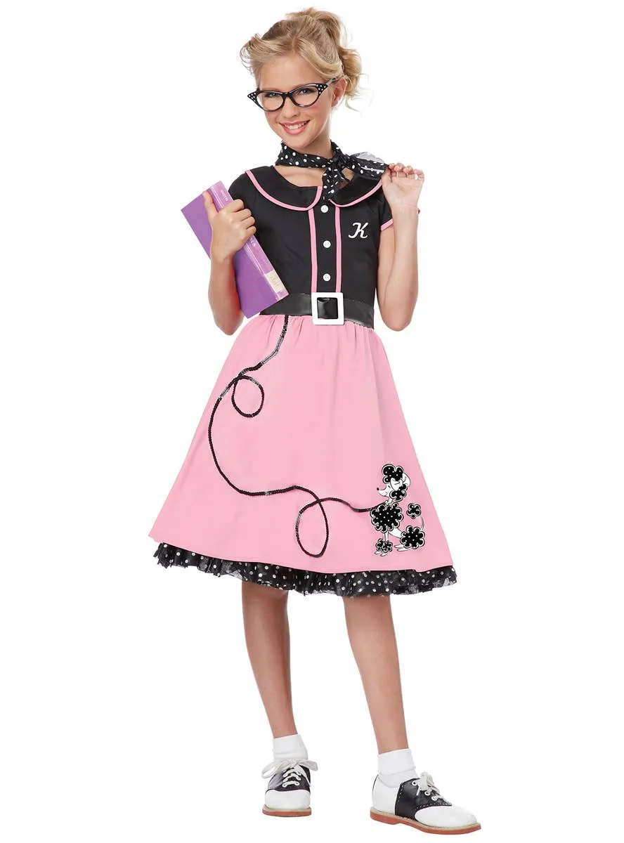 50s Sweetheart Girls Retro Fancy Dress Costume