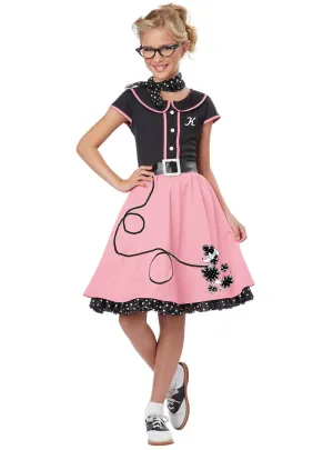 50s Sweetheart Girls Retro Fancy Dress Costume