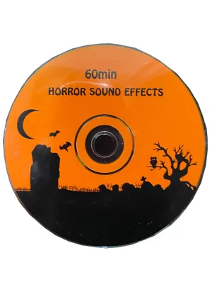 60 Minutes of Horror Sounds CD Halloween Decoration