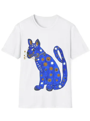 70s Disco Blue Abba Cat Costume Shirt