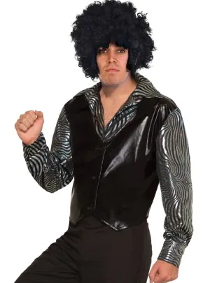 70s Disco Party Mens Costume Shirt