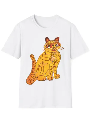 70s Disco Yellow Abba Cat Costume Shirt