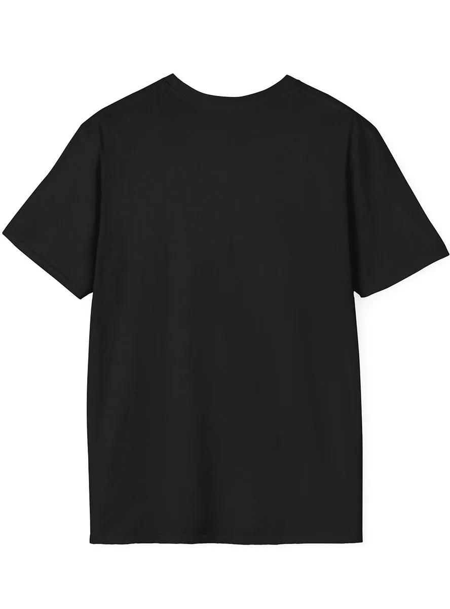 70s Good Vibes Black Hippie Costume Shirt