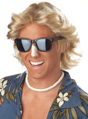 70s Surfer Dude Mens Costume Wig