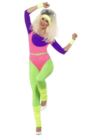 80s Aerobics Instructor Womens Workout Costume