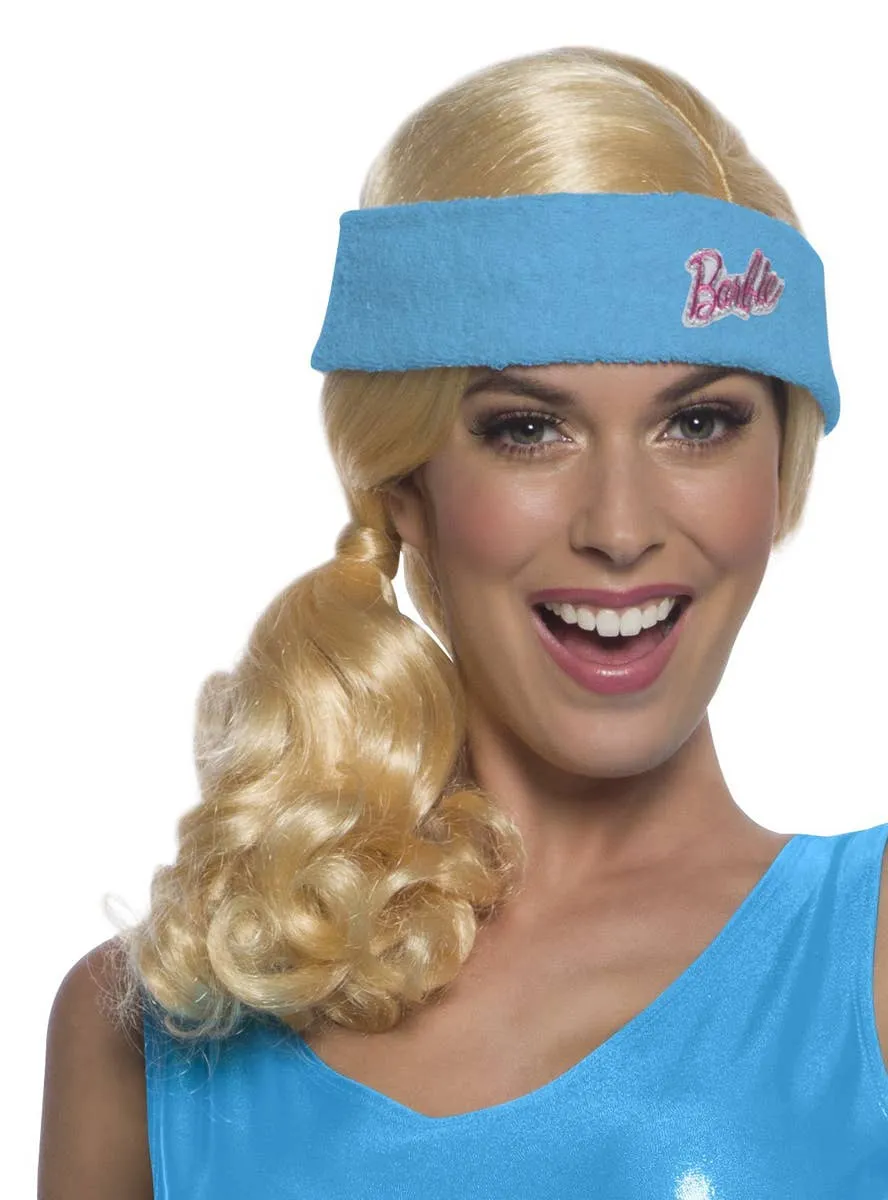 80s Exercise Barbie Womens Fancy Dress Costume