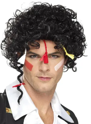 80s New Romantic Mens Adam Ant Costume Wig