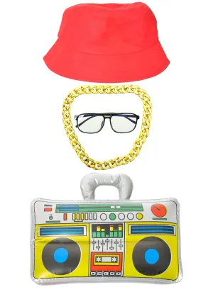 90s Hip Hop 4 Piece Accessory Set