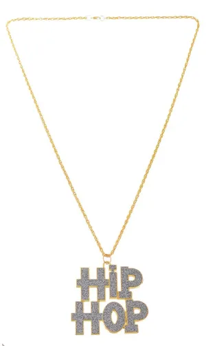 90s Hip Hop Rapper Gold Chain Necklace