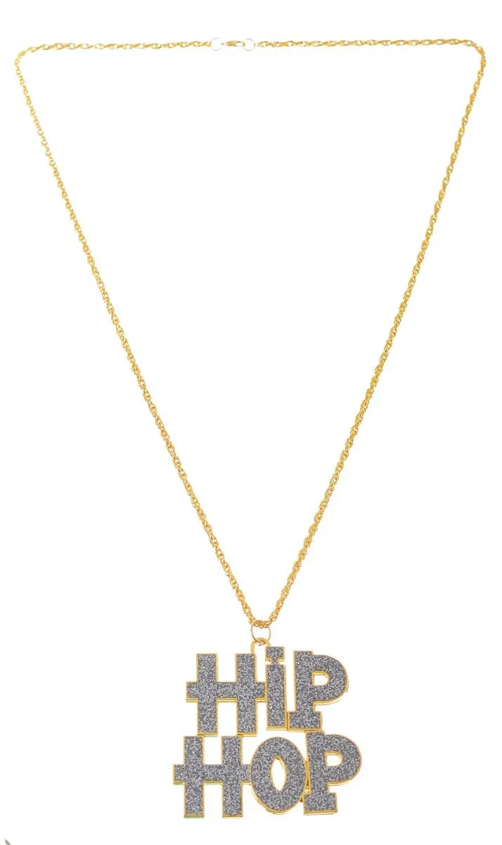 90s Hip Hop Rapper Gold Chain Necklace