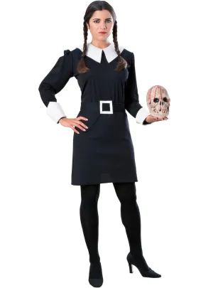 Addams Family Womens Wednesday Halloween Costume