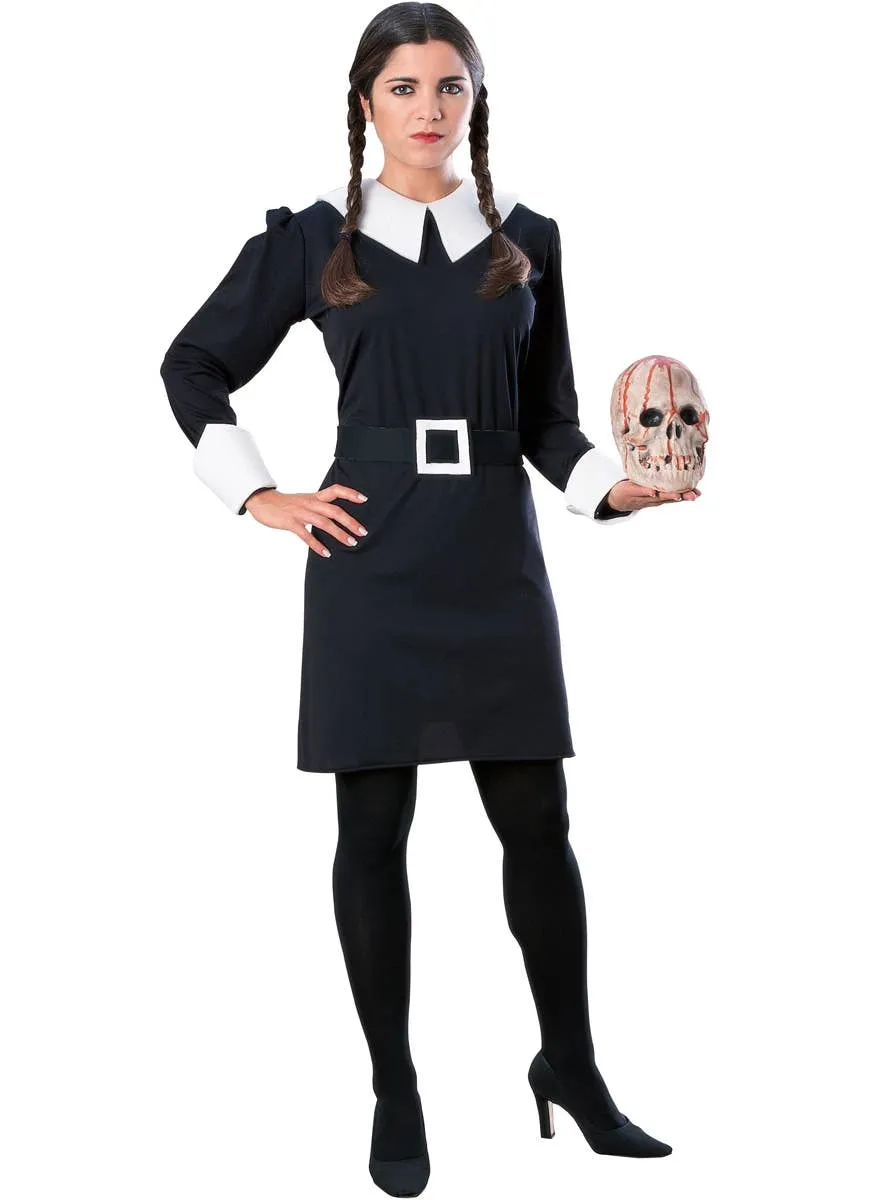 Addams Family Womens Wednesday Halloween Costume