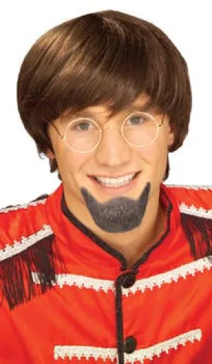 Adhesive Grey Fab Four 60s Goatee Beard