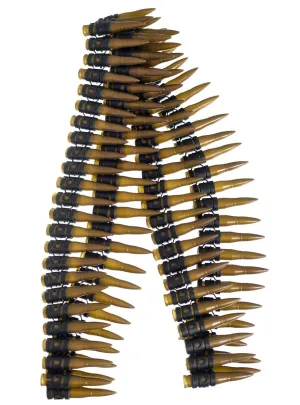Adjustable Novelty Army Bullet Belt Costume Accessory