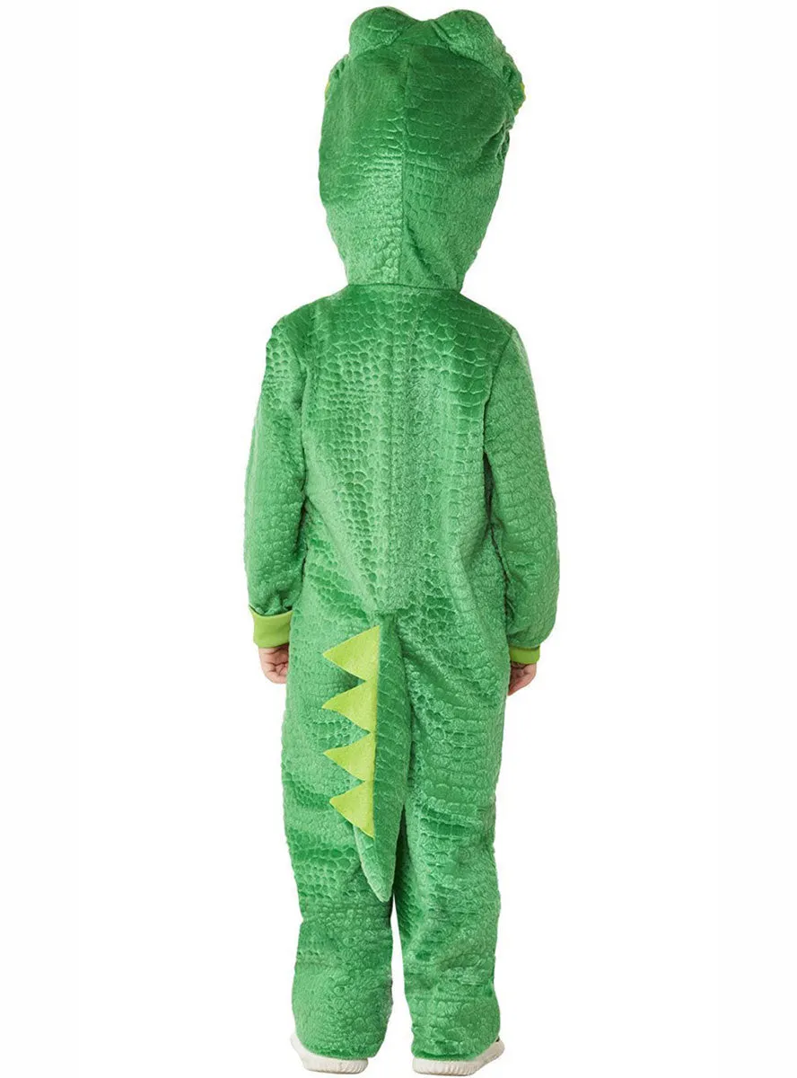 Adorable Green Crocodile Toddler Onesie Costume