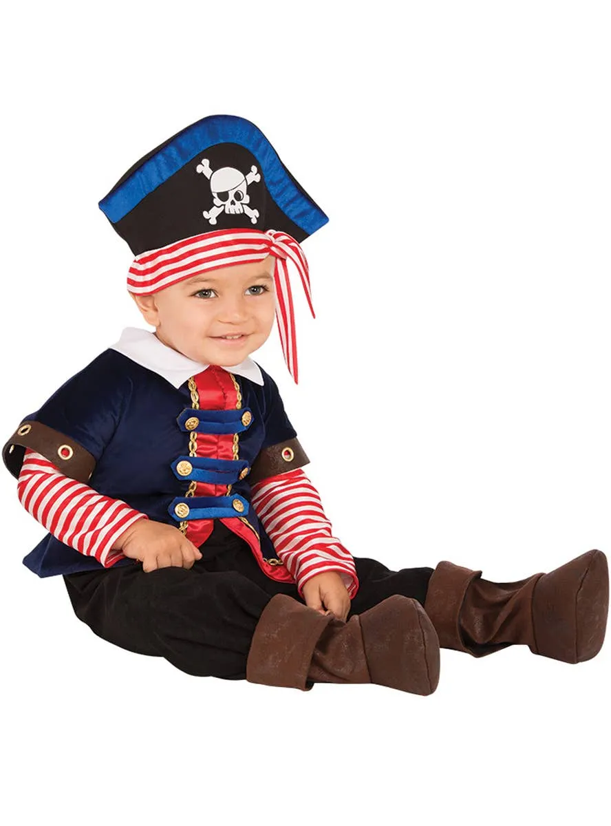 Adorable Toddler Kids Pirate Fancy Dress Costume