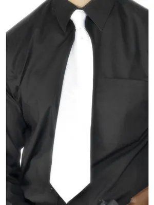 Adult 1920s White Gangster Costume Tie