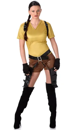 Adventurer Womens Lara Croft Costume