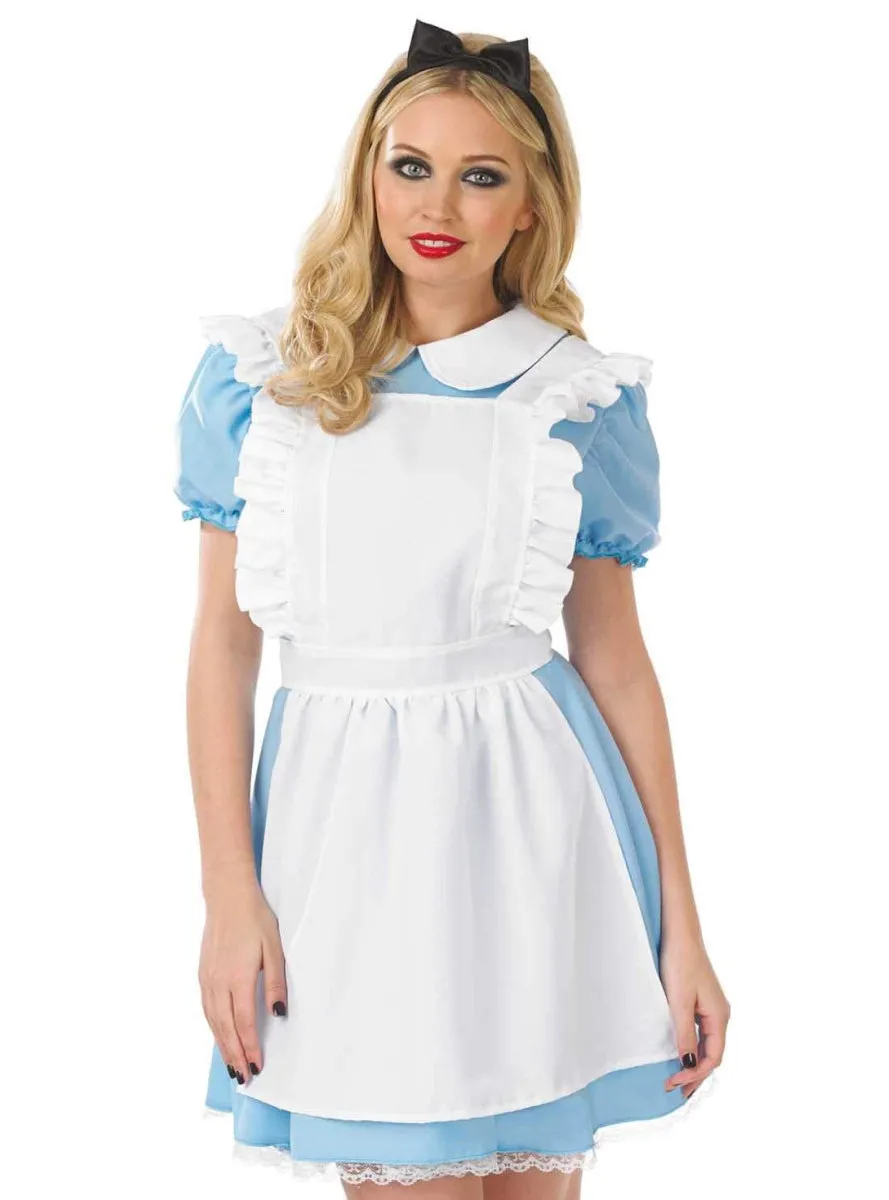 Adventurous Plus Size Womens Alice in Wonderland Costume