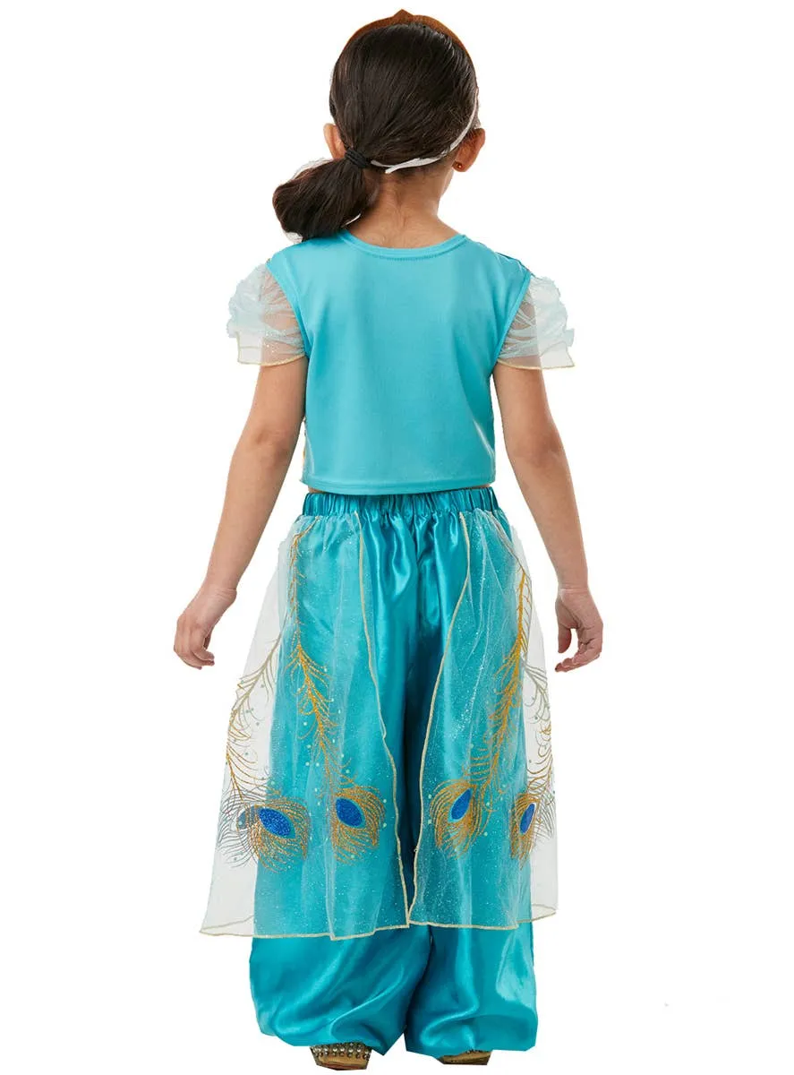 Aladdin Movie Girls Deluxe Princess Jasmine Costume