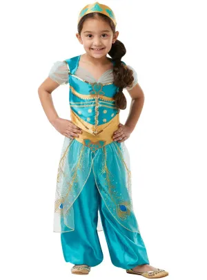 Aladdin Movie Girls Deluxe Princess Jasmine Costume