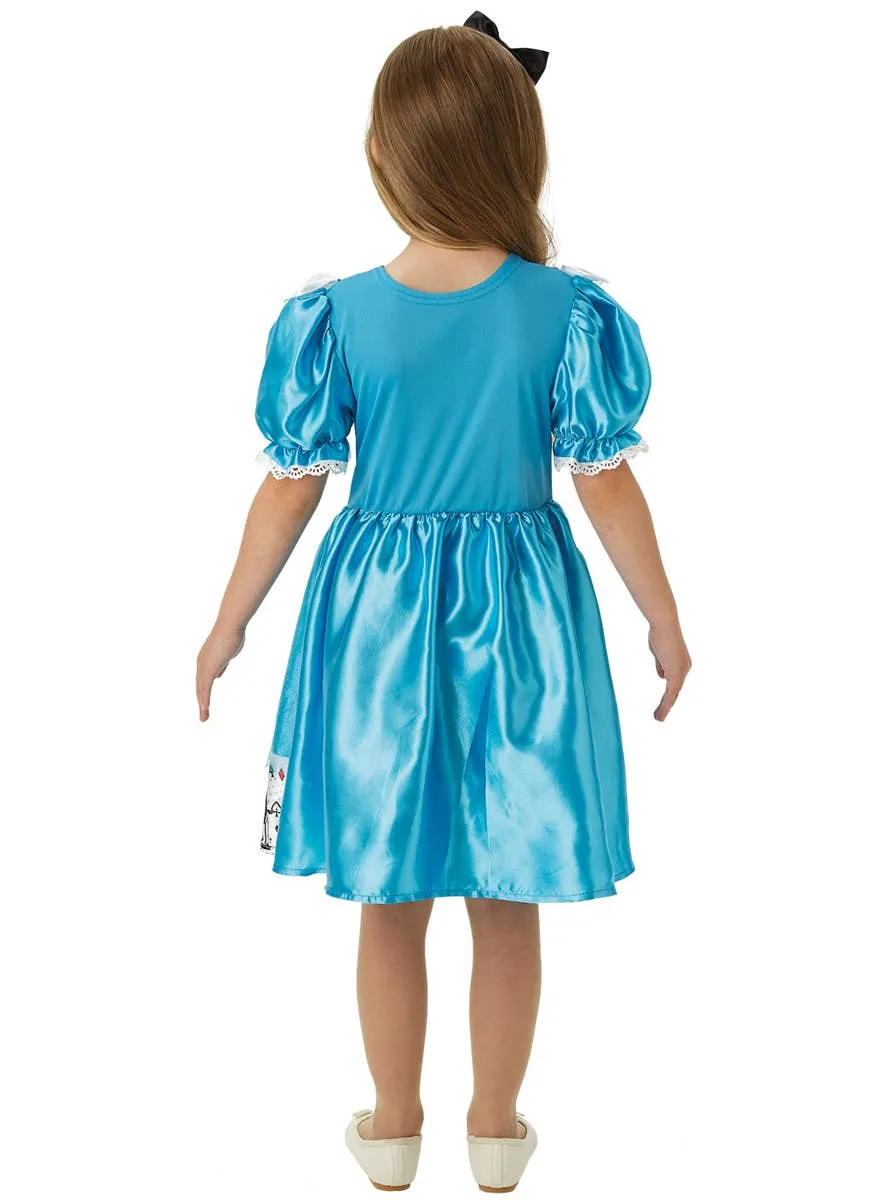 Alice In Wonderland Girls Deluxe Dress Up Costume