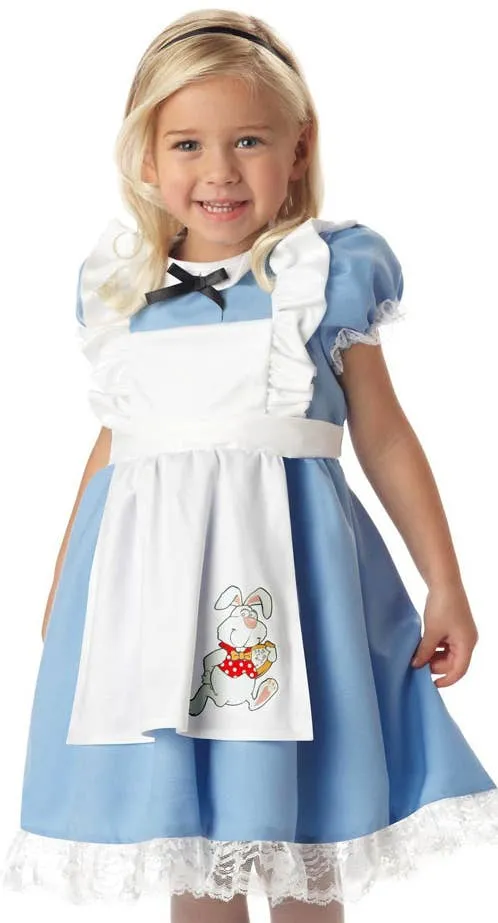 Alice in Wonderland Girls Fairytale Costume