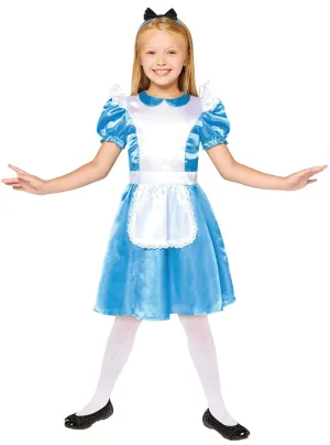 Alice in Wonderland Storybook Girls Book Week Costume