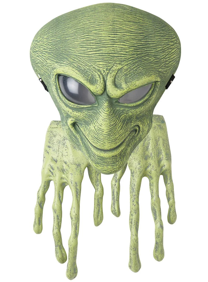 Alien Mask and Hands Halloween Costume Accessory Set